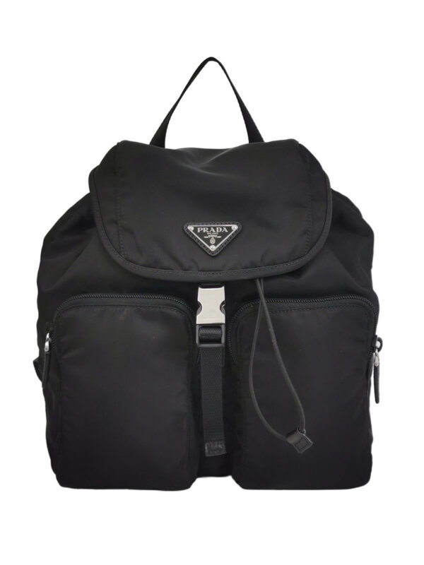 Винтажная сумка Prada Leather Backpack