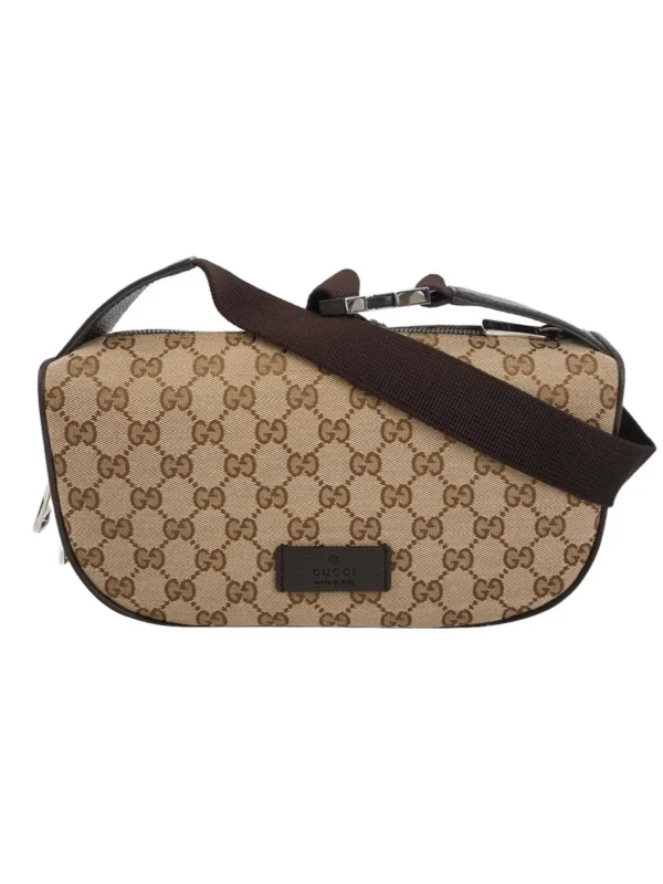 Gucci Calfskin Logo Shoulder Bag (Гуччи)