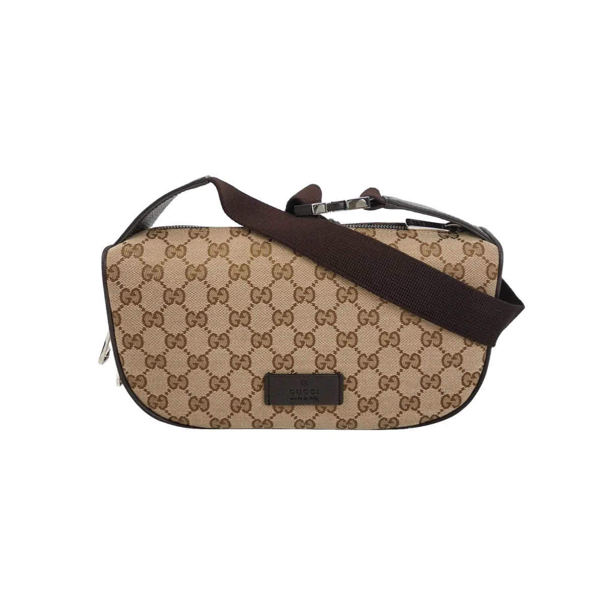 Gucci Calfskin Logo Shoulder Bag (Гуччи) — фото 1