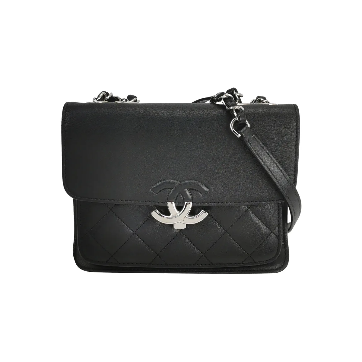 Chanel Quilted Lambskin Crossbody (Шанель) — фото 1
