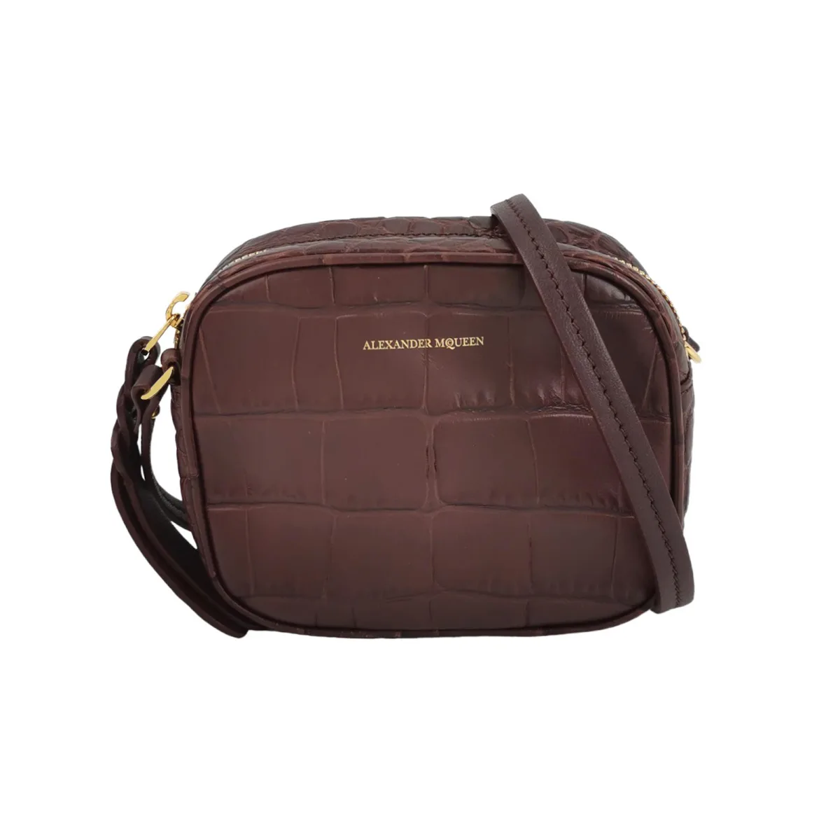Alexander McQueen Calfskin Logo Crossbody — фото 1