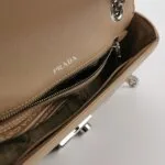 Prada Calfskin Logo Shoulder Bag — фото 7