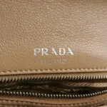 Prada Calfskin Logo Shoulder Bag — фото 8