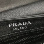 Prada Calfskin Logo Shoulder Bag — фото 8
