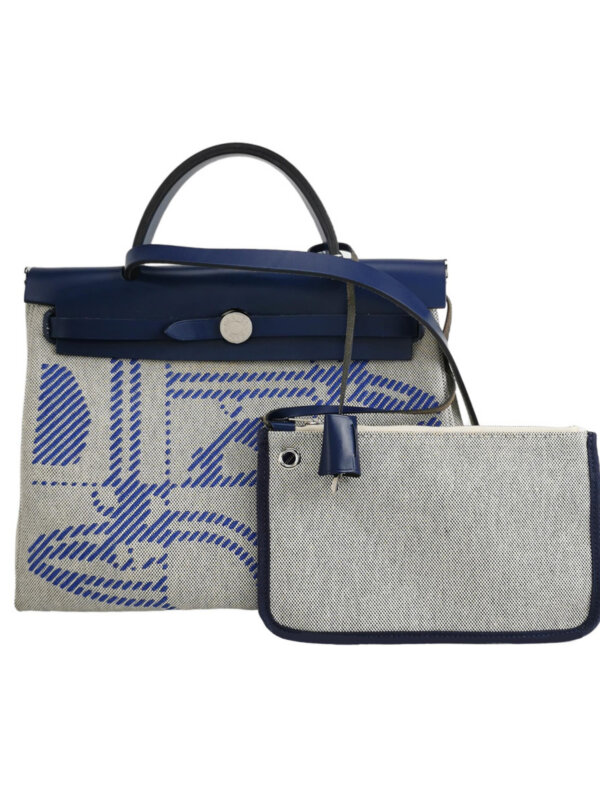 Hermès Herbag Синий