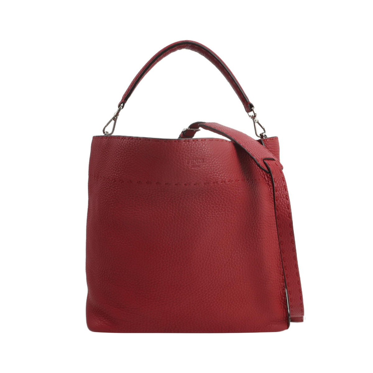 Fendi Leather Shoulder Bag — продано