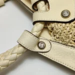 Ferragamo Woven Calfskin Shoulder Bag — фото 14