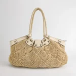 Ferragamo Woven Calfskin Shoulder Bag — фото 5