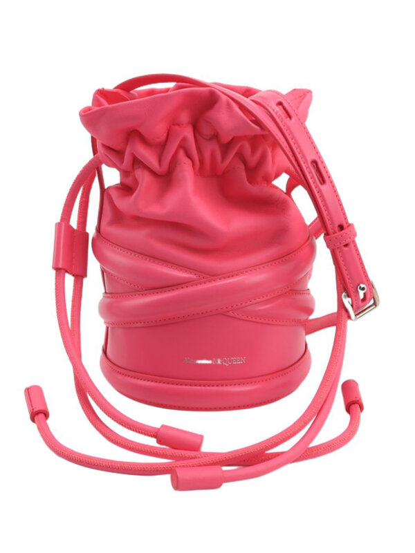 Винтажная сумка Alexander McQueen The Soft Curve Logo