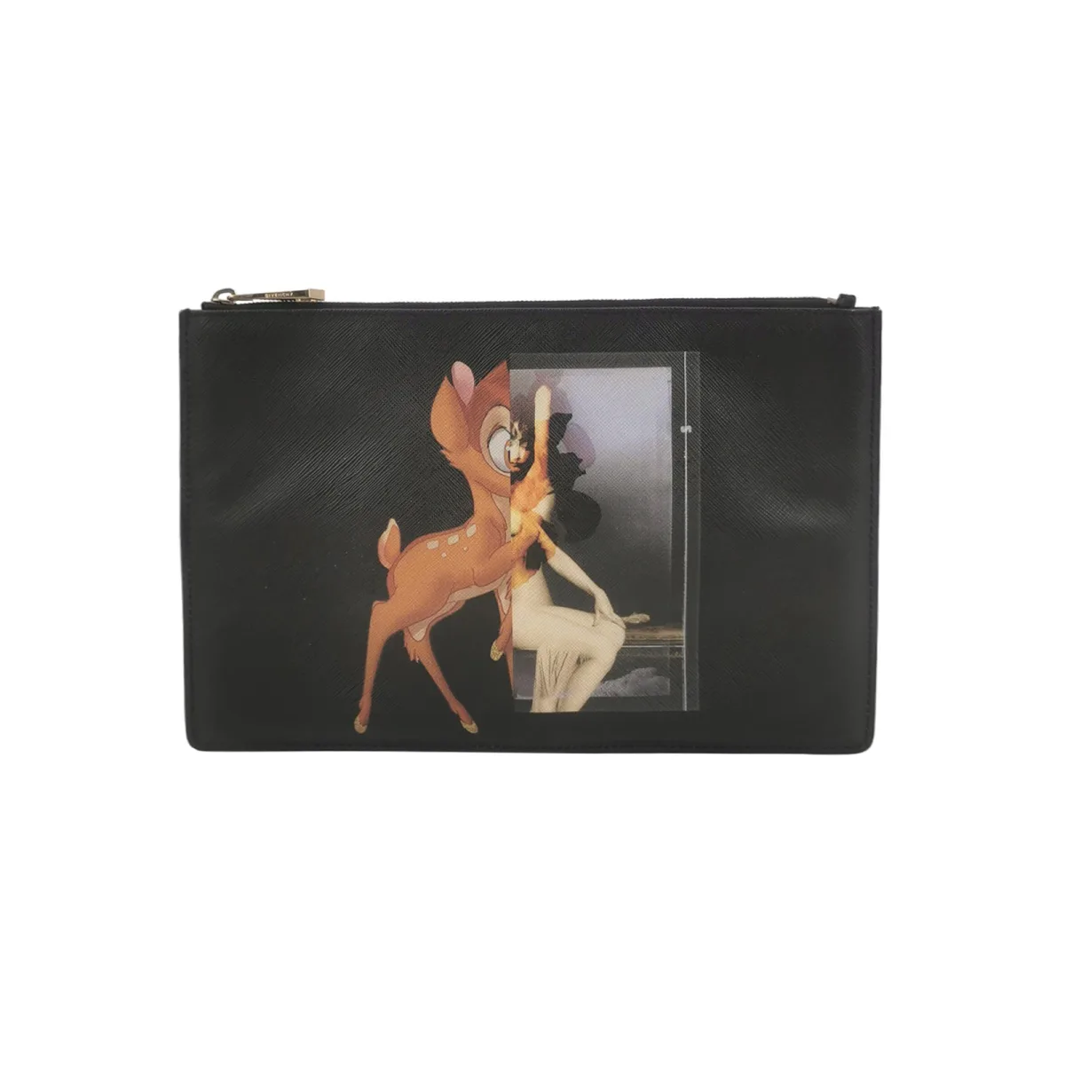 Givenchy Printed Calfskin Clutch (Живанши) — фото 1