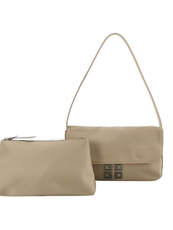 Винтажная сумка Givenchy Logo Shoulder Bag