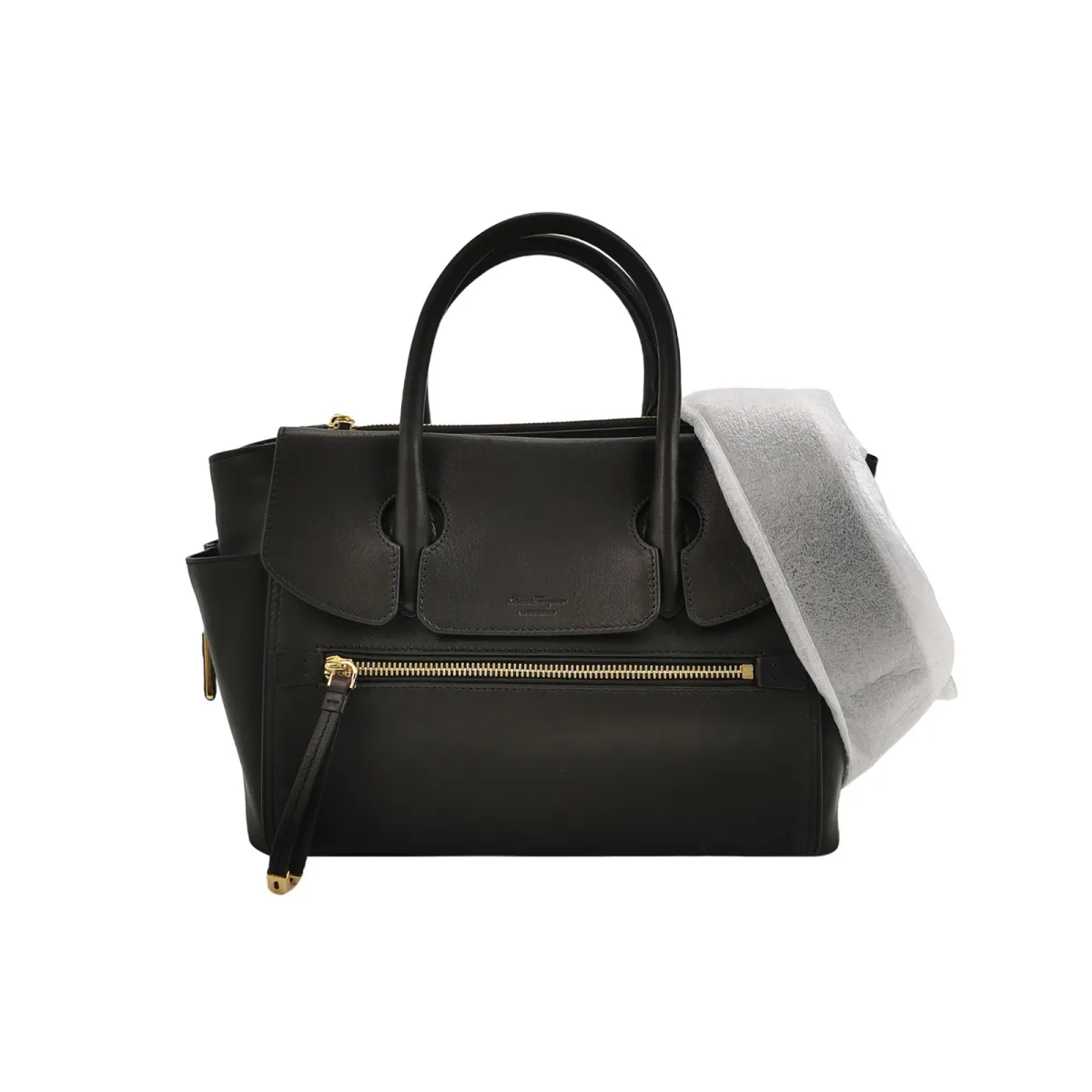 Ferragamo Calfskin Logo Crossbody — фото 1