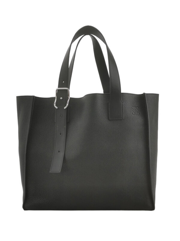 Винтажная сумка Loewe Buckle Zip tote