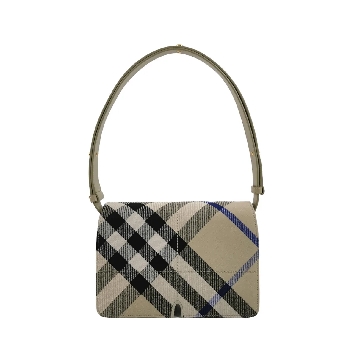 Burberry Colorblock Calfskin Shoulder Bag (Бёрберри) — фото 1