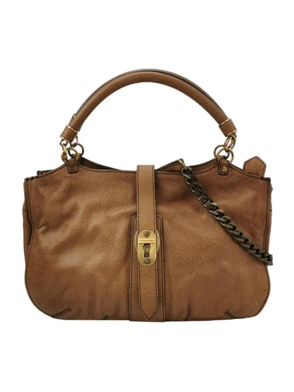 Burberry Logo Shoulder Bag — продано