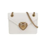 Dolce & Gabbana Calfskin Logo Shoulder Bag — миниатюра 1