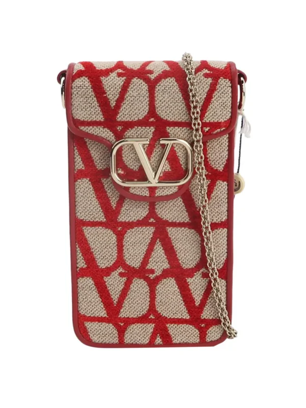 Valentino Garavani Colorblock Lambskin Logo Crossbody (Валентино)