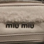 Miu Miu Lambskin Logo Crossbody (Миу Миу) — фото 16
