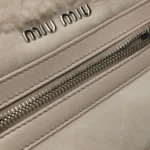 Miu Miu Lambskin Logo Crossbody (Миу Миу) — фото 17