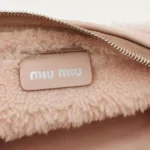 Miu Miu Lambskin Logo Crossbody (Миу Миу) — фото 8