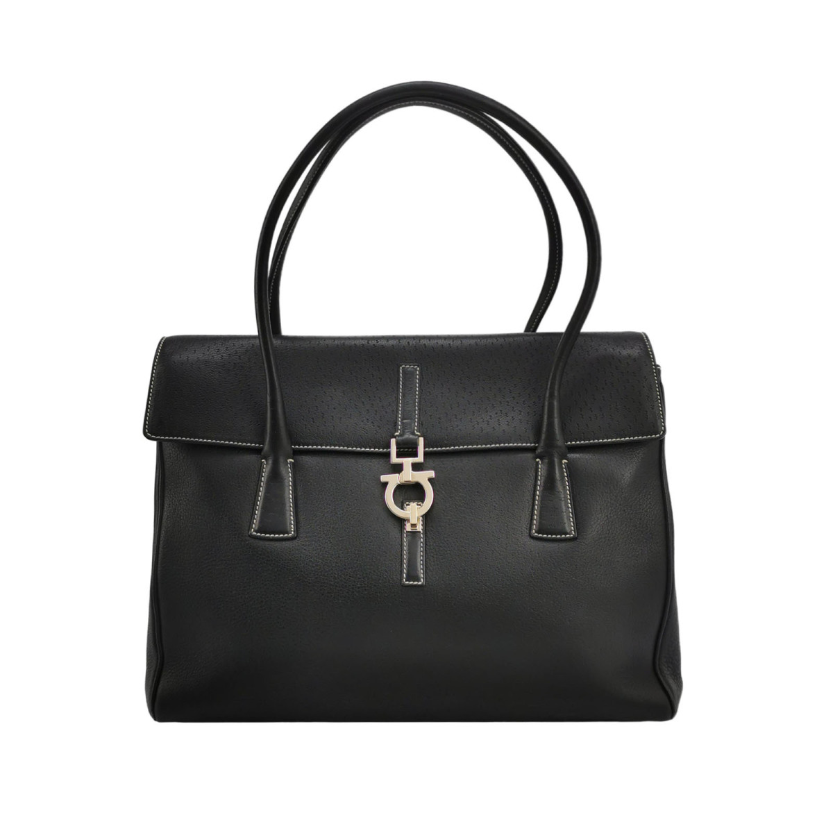 Ferragamo Logo Shoulder Bag — фото 1