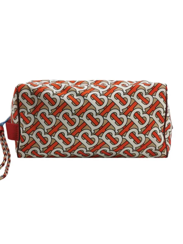 Винтажная сумка Burberry Printed Calfskin Clutch