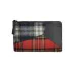 Loewe Colorblock Lambskin Clutch (Лоэве) — миниатюра 1