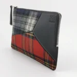 Loewe Colorblock Lambskin Clutch (Лоэве) — фото 2