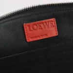 Loewe Colorblock Lambskin Clutch (Лоэве) — фото 7