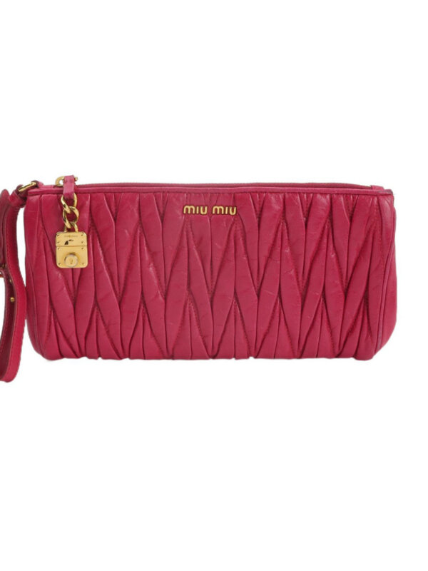 Miu Miu Logo Clutch — продано