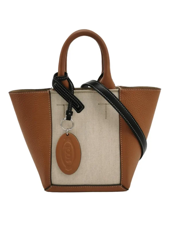 Tod's Colorblock Calfskin Crossbody