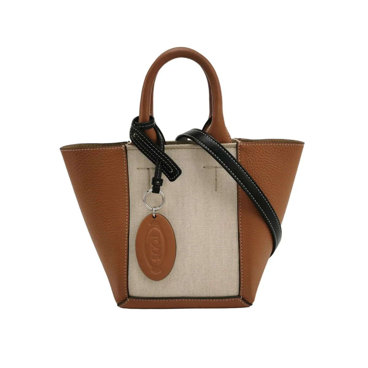 Tod's Colorblock Calfskin Crossbody — фото 1