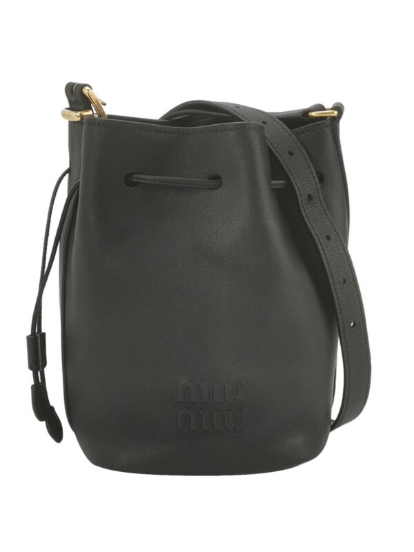Miu Miu Logo Bucket Bag