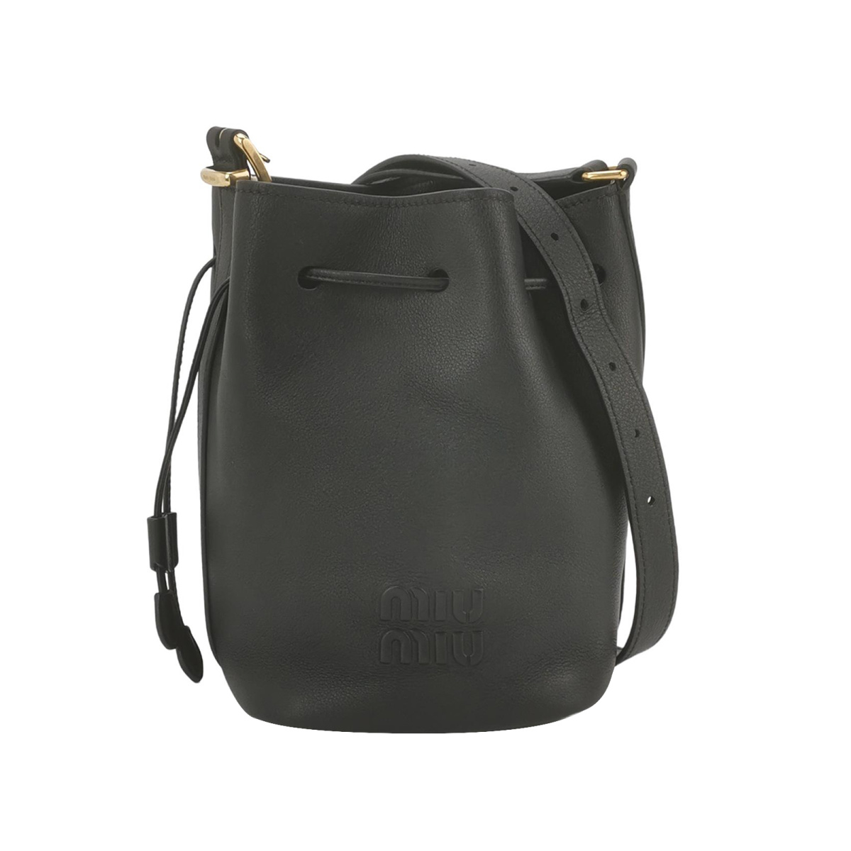 Miu Miu Logo Bucket Bag — фото 1