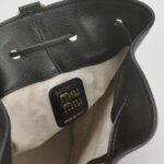 Miu Miu Logo Bucket Bag — фото 8