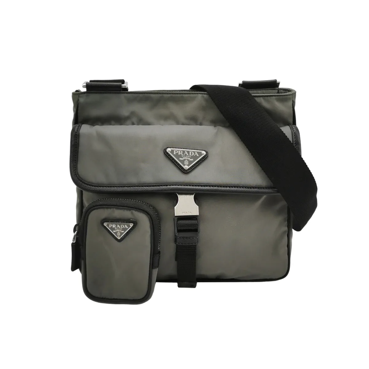Prada Colorblock Calfskin Crossbody — фото 1