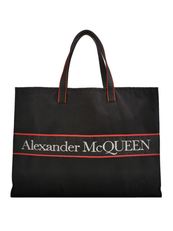 Винтажная сумка Alexander McQueen Logo Shoulder Bag