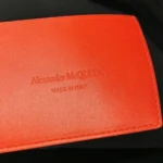 Alexander McQueen Canvas Logo Shoulder Bag — фото 8