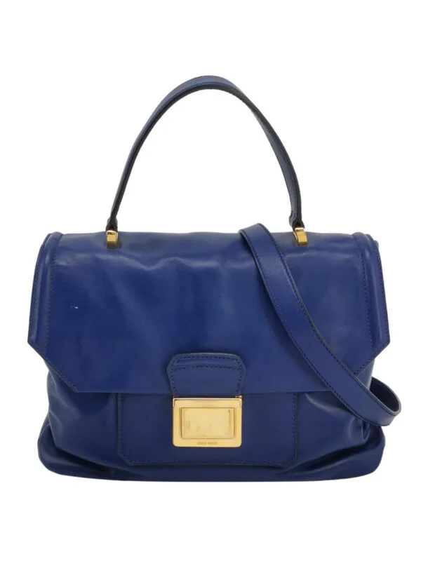 Винтажная сумка Miu Miu Calfskin Logo Crossbody
