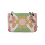 Miu Miu Colorblock Lambskin Logo Shoulder Bag — миниатюра 1
