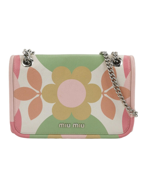 Miu Miu Logo Shoulder Bag
