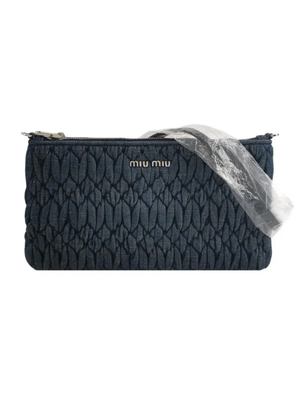 Винтажная сумка Miu Miu Lambskin Logo Crossbody