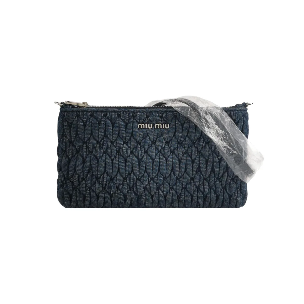 Miu Miu Lambskin Logo Crossbody (Миу Миу) — фото 1