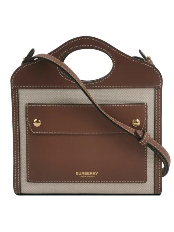 Винтажная сумка Burberry Pocket Logo