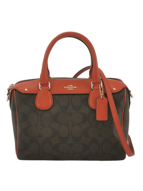 Винтажная сумка Coach Bennett logo