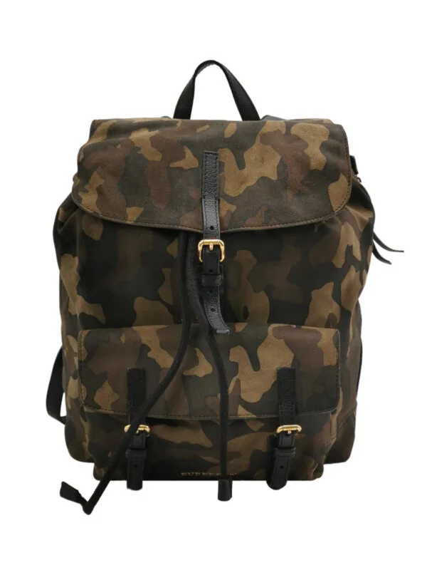 Burberry Calfskin Logo Backpack