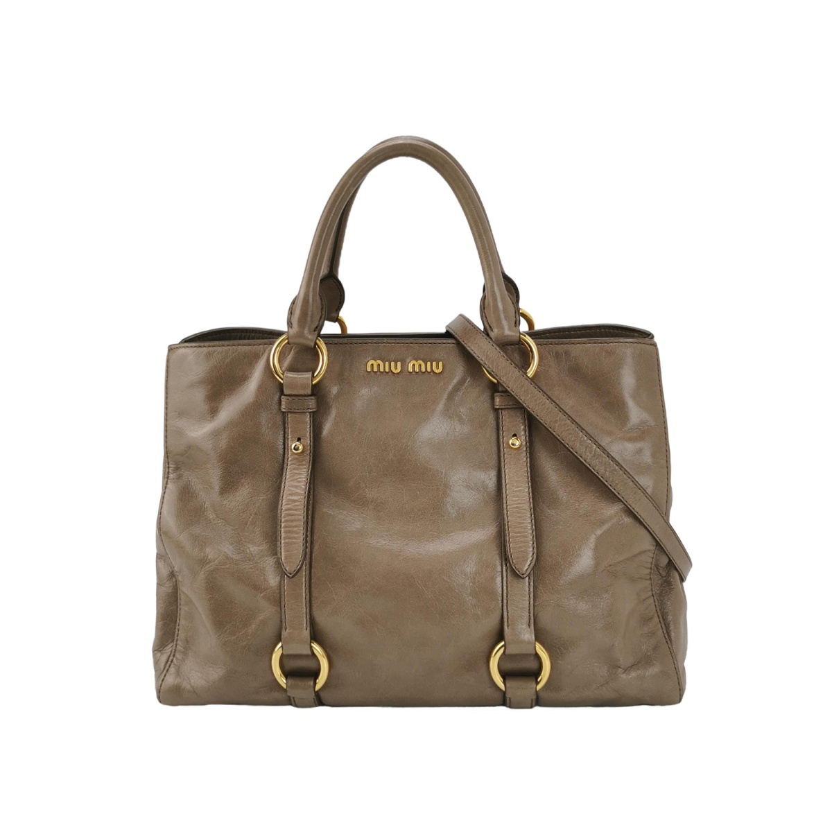 Miu Miu Vitello Logo — продано