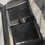 Burberry Colorblock Calfskin Shoulder Bag — фото 12