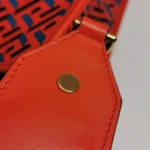 Versace Colorblock Calfskin Logo Crossbody (Версаче) — фото 14