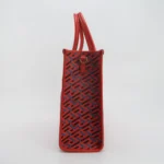 Versace Colorblock Calfskin Logo Crossbody (Версаче) — фото 3